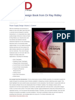 New Power Design Book From DR Ray Ridley