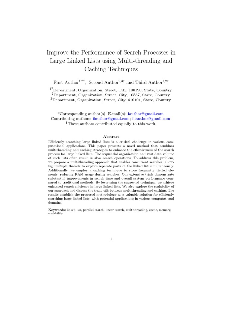 Springer Nature LaTeX Template PDF Springer Nature LaTeX Template PDF