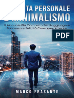 Crescita Personale e Minimalismo (Italian Edition)