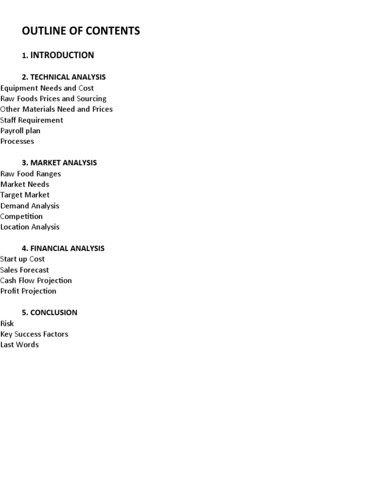 Canteen Business PDF Free PDF