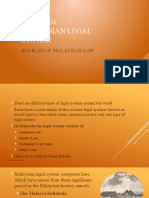 Sources of Malaysian Law (1)