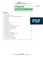 Classification, Biodiversity & Conservation