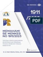 Memahami SE Menkes 1911 Tahun 2023 TTG STR Seumur Hidup Dan SIP