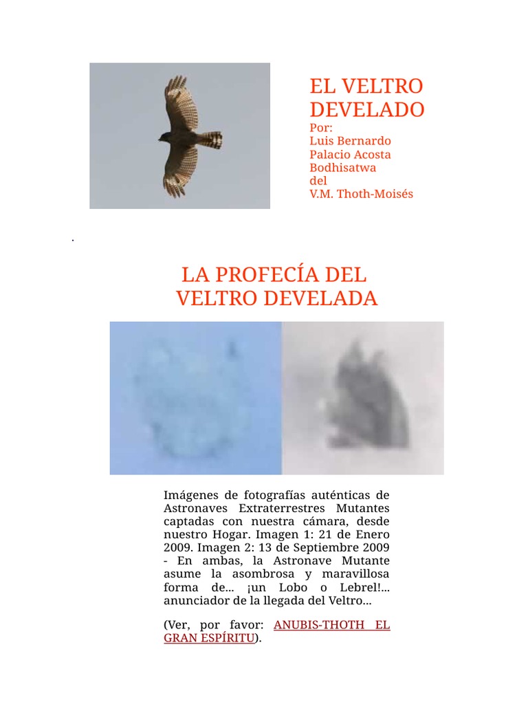 El Veltro Develado | PDF