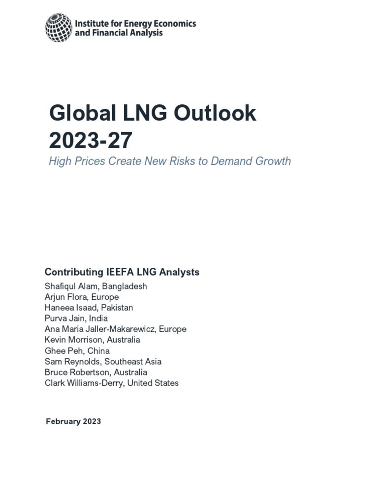 Global LNG Market Outlook 2023-27 | PDF | Liquefied Natural Gas ...