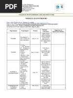 Internship Form 4 - Weekly Status Report TIN