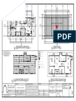 Ground Floor Plan Roof Plan: A B C D E A B C D E