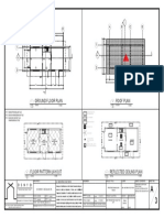 Ground Floor Plan Roof Plan: A B C D A B C D