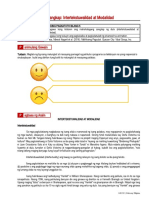 Aralin 5 Dula Intertekstuwalidad at Modalidad