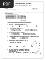 Class 9 Geometry Question Bank | PDF | Angle | Euclidean Plane Geometry