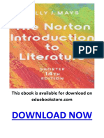 The Norton Introduction To Literature 14th Edition PDF by Kelly J
