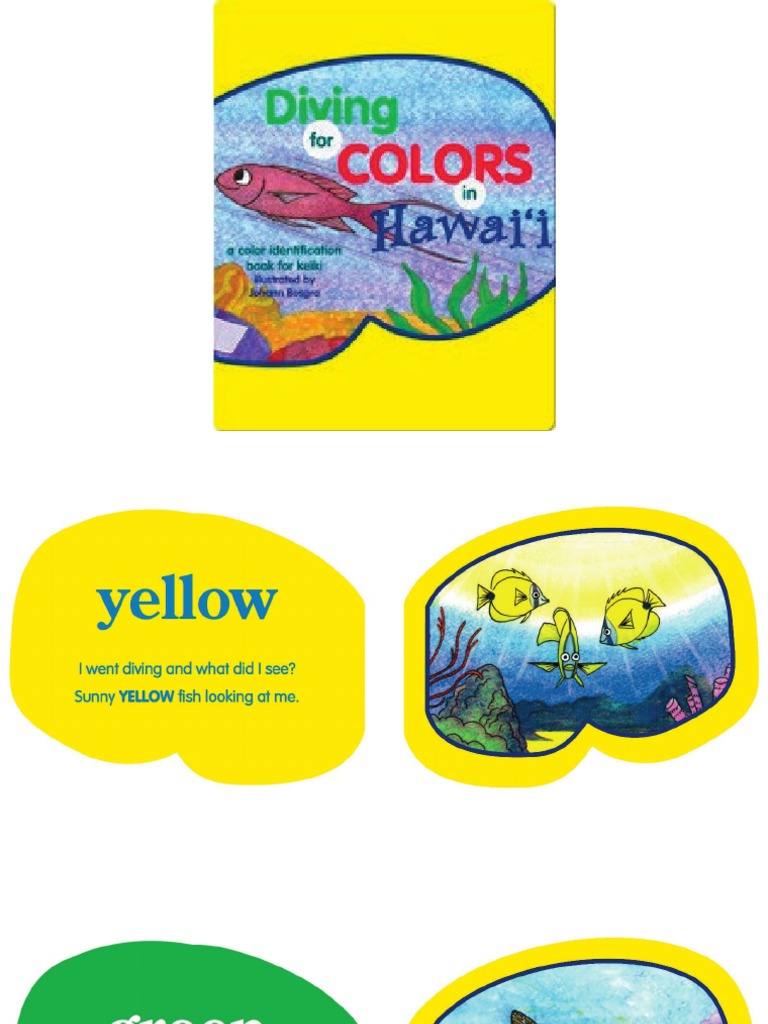 Diving For Colours in Hawaii | PDF