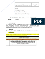 Informe  de Elaboración WPS Precalificadas de acuerdo AWS D1 INFORME 2 REPARTIDO