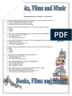 books-films-and-music-reading-comprehension-exercises-tests