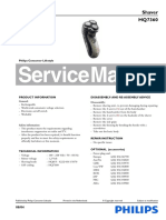 PHILIPS - HQ7360 Service Manual