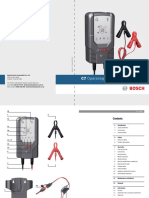 Bosch C7 Car Battery Charger Manual