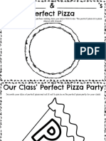 Draw Your Perfect Pizza With Your Partner Making Sure You Follow Pete's Rule: "The Perfect Pizza Is A Pizza Shared With Friends."