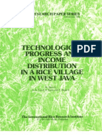 IRPS 55 Technological Progress and Income Distribution in a Rice Village in West Java