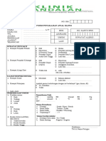 3.4.2 Form Pengkajian Awal Klinis