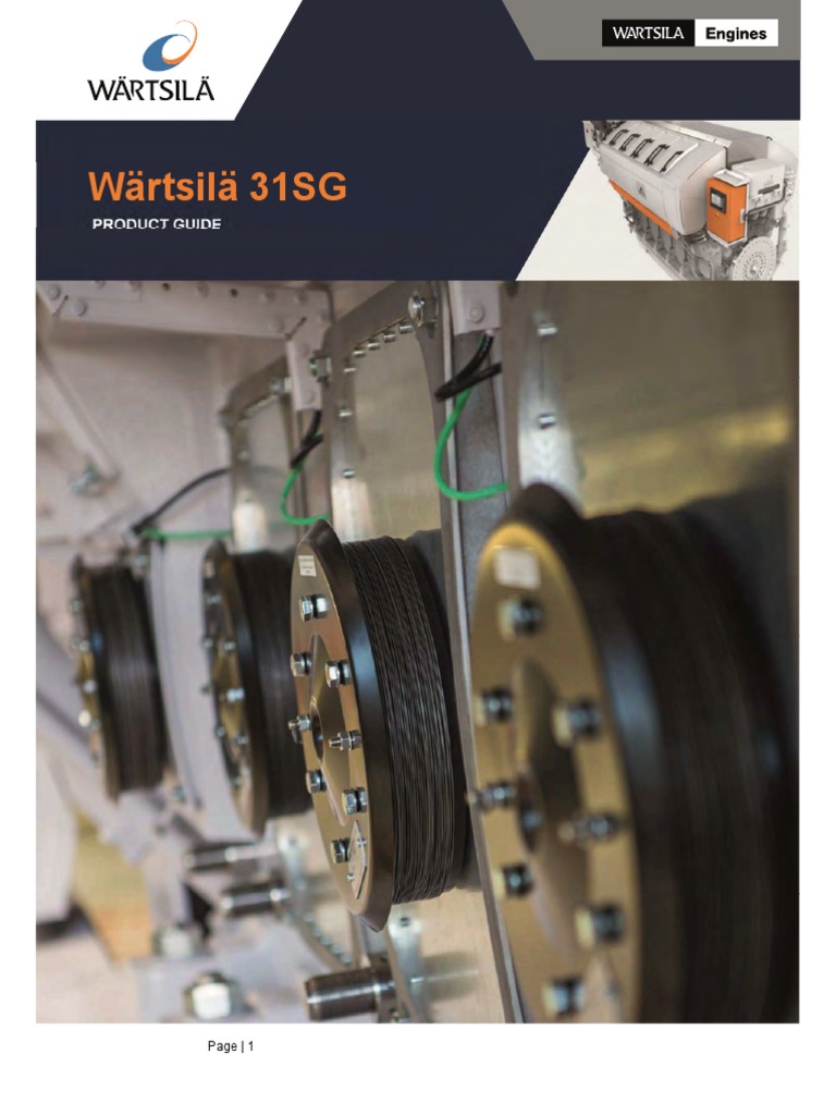 Wartsila 31sg Product Guide PDF