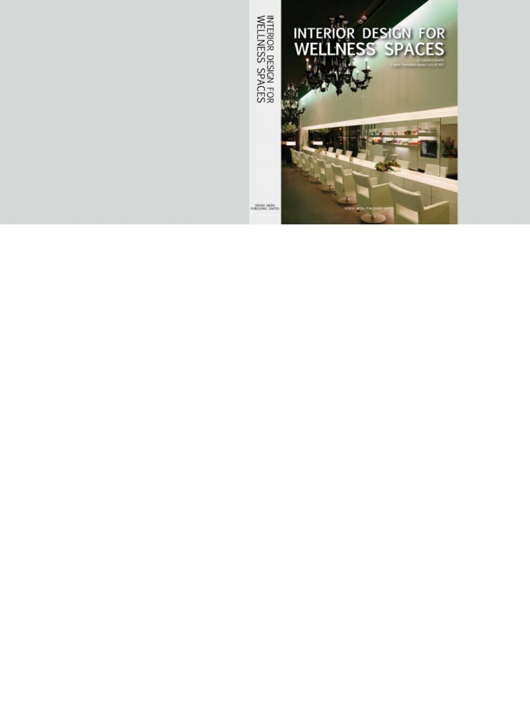 Interior Design for Wellness Spaces | PDF