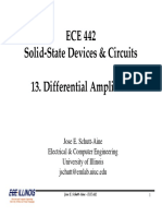 ECE 442 Differential Amplifiers