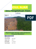 MA Bab 6 Ekologi Dan Keanekaragaman Hayati Indonesia - B. Bagaimanakah Interaksi Antara Komponen Penyusun Ekosistem