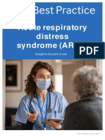 Acute respiratory distress syndrome (ARDS)