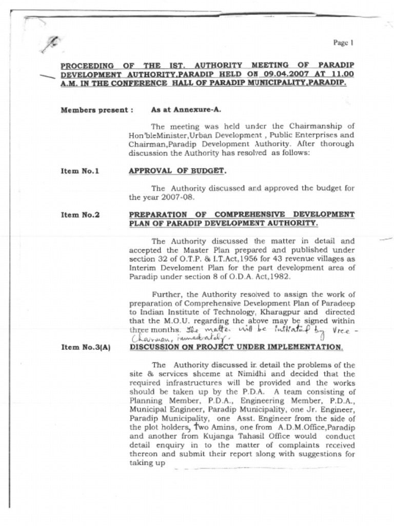 Regulations paradip development authority planning and building