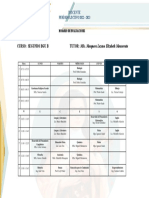 Horario de Evaluaciones