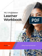 ITIL 4 Foundation - Learner Workbook - Digital