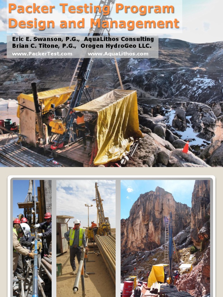 Imwa Packer Presentation Aug9 | PDF | Oil Well | Borehole
