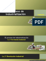 Industrialización y 2° RI