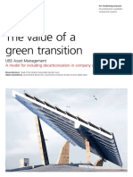 Value of Green Transition