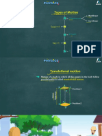 Types of Motion: Rectilinear Curvilinear