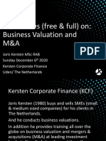 60 Free Articles On Business Valuation