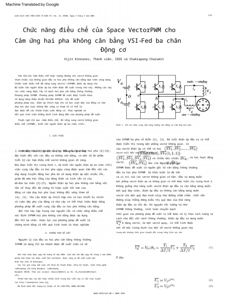 z5TUI-okModulating Functions of Space Vector PWM For SVM Ok - VI | PDF