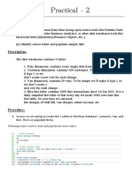 Practical - 2: Aim of Experiment