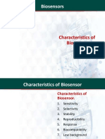 Biosensor Characteristics L1 L2
