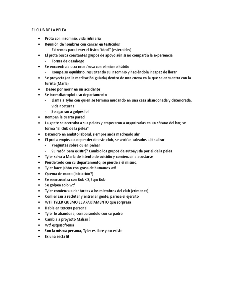 EL CLUB DE LA PELEA PDF