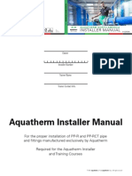 AQUATHERM Installer-Manual-2023-9th-Edition