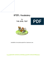 BTEFL Vocabulary-1