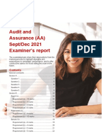 Aa sd21 Examiner Report
