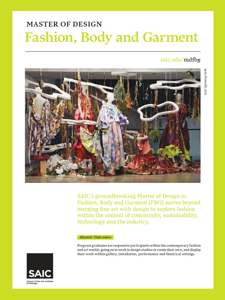 Master of Design in Fashion, Body, Garment | PDF