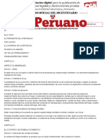 El Peruano - Ley de las trabajadoras y trabajadores del hogar - LEY - N° 31047 - PODER LEGISLATIVO - CONGRESO DE LA REPUBLICA