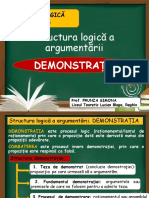 Recapitulare PT Bac 3 Demonstratia, Inferente Imediate Cu Propozitii Categorice