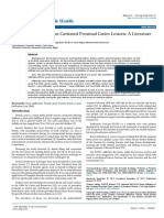 Resin-Infiltration-Of-Noncavitated-Proximal-Caries-Lesions-A-Literature Review