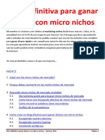 Guía Definitiva para Ganar Dinero Con Micro Nichos: Indice