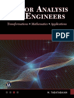 Tabatabaian M Tensor Analysis For Engineers Transformations