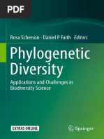 Rosa A. Scherson, Daniel P Faith - Phylogenetic Diversity - Applications and Challenges in Biodiversity